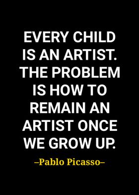 Pablo Picasso quote