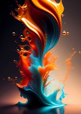 Abstract Colorful Art