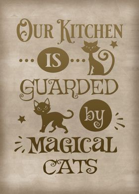 Guarded by magical cats