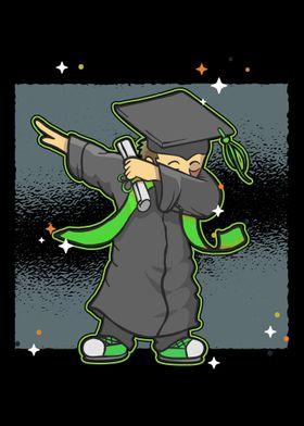 Graduated Dabbing Student