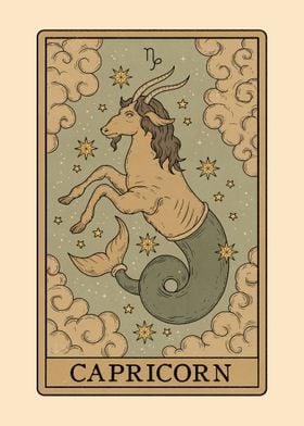 Capricorn Tarot Card 