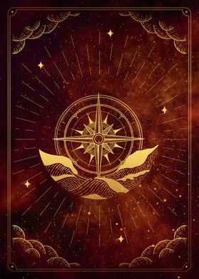 Tarot the compass