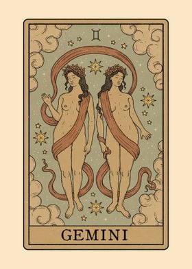 Gemini Tarot Card 
