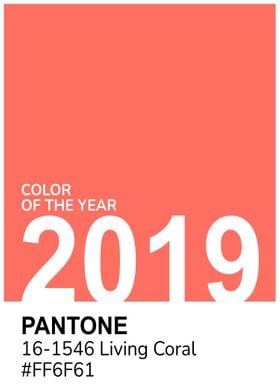 Pantone of the Year 2019
