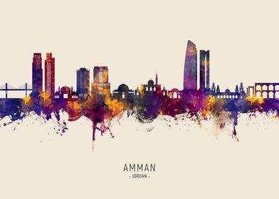 Amman Skyline Jordan