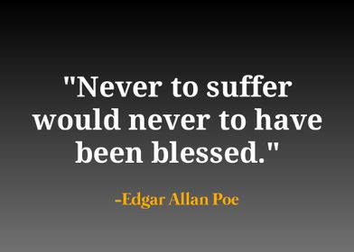 Edgar Allan Poe quote 