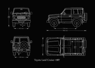 Toyota Land Cruiser 1987