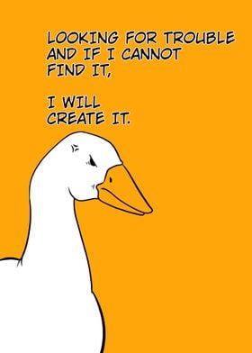 angry quote duck