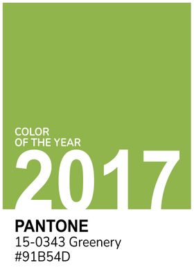 Pantone of the Year 2017