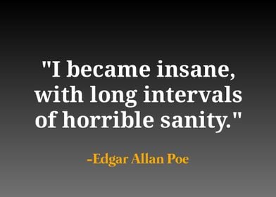 Edgar Allan Poe quote 