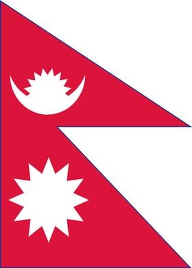 Flag of Nepal