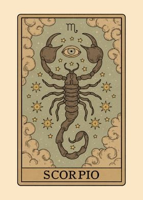 Scorpio Tarot Card 