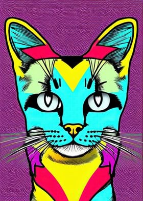 Pop Art Cat 02