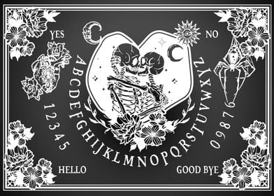 Ouija Skeleton lovers 