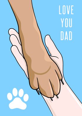 Dog Dad Love