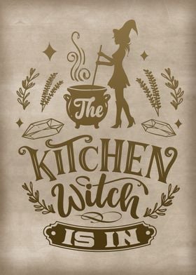 The kitchen witch is in