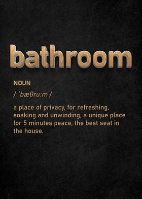 Bathroom Word