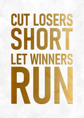 Cut Losers Short