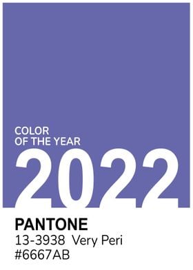 Pantone of the Year 2022