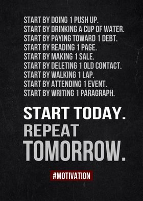 start today repeat