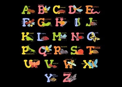 Insects Alphabet Learning