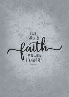 Walk By Faith