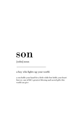 son definition