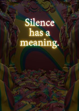 Silence Wave 3D Quote
