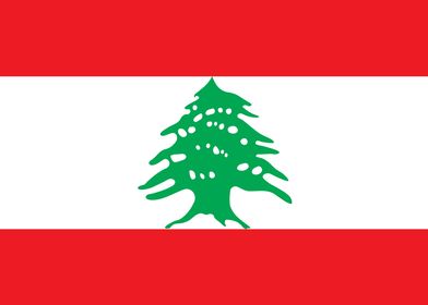 Lebanese Flag of Lebanon