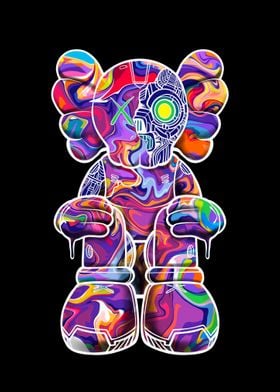 colorfull kaws