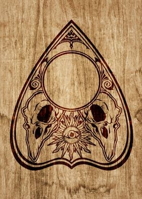 Ouija planchette Raven 