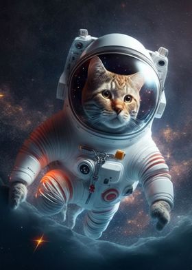 cat lost in space