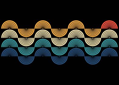 the Waves Sunset pattern 