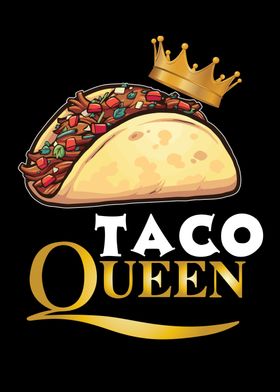 Taco Queen Gift Women