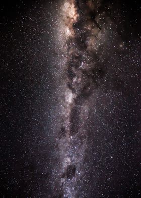 Stars sky of New Zealand