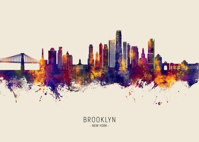 Brooklyn Skyline New York