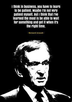 Bernard arnault quote 