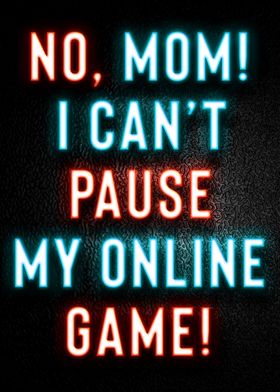 Neon Gaming Poster