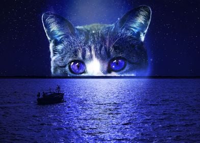 The Blue Sea Cat 