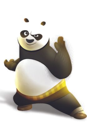 Cartoon Panda Art