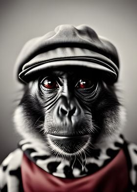 Animal Portrait Monkey