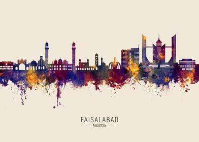 Faisalabad Skyline