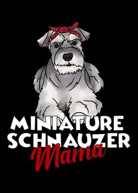 Miniature Schnauzer Mama