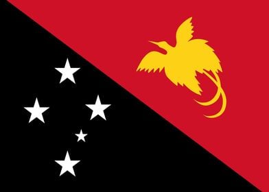 Papua New Guinea Flag