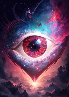 Cosmic Heart Eye