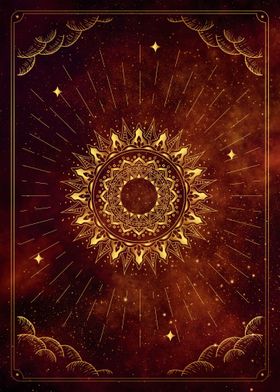 Tarot the Mandala sun