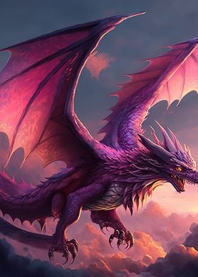 Flying Stunning Dragon