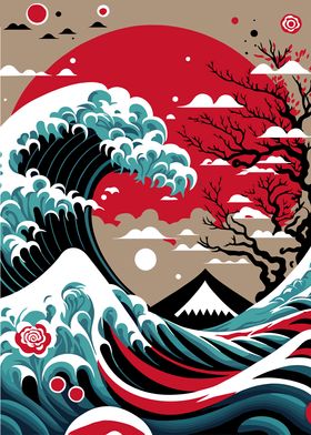 Great wave Off Kanagawa