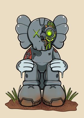 Robot kaws 