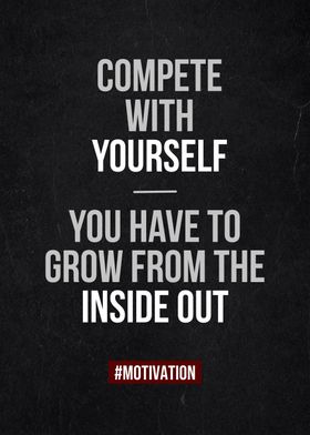 compete with yourself